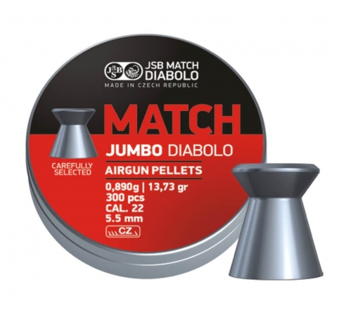 Пули для пневматики Exact Jumbo Match 5,50мм 0.89г (300шт.) по низким ценам в магазине Пневмач