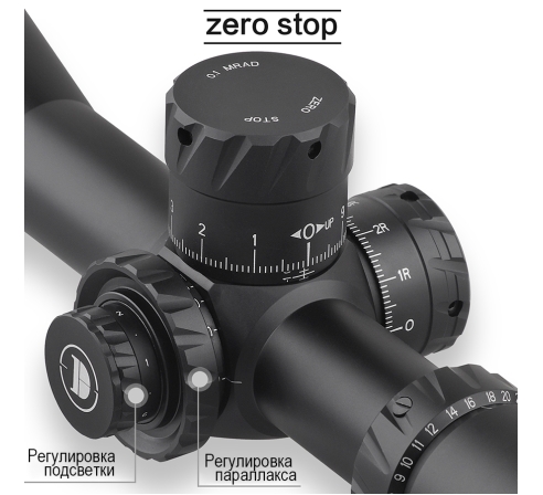 Оптический прицел DISCOVERY HD-GEN2 5-30X56SFIR ZS FW34	 по низким ценам в магазине Пневмач