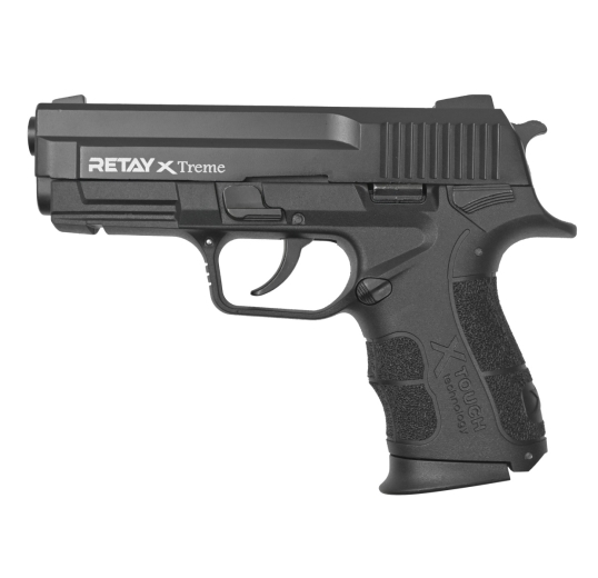 Пистолет охолощенный СХП RETAY XTREME 9mm P.A.K, черный