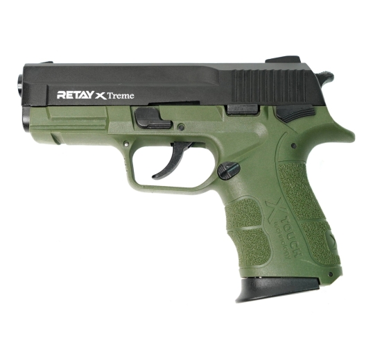 Пистолет охолощенный СХП RETAY XTREME 9mm P.A.K, green