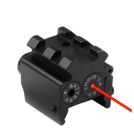 Лазерный целеуказаель (ЛЦУ) на вивер RealArm JG11 красн.